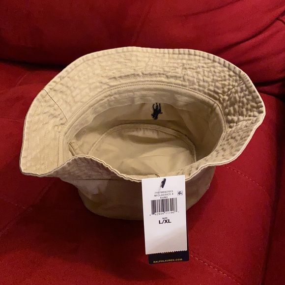 Mens POLO RL Bucket Hat - Picture 6 of 8